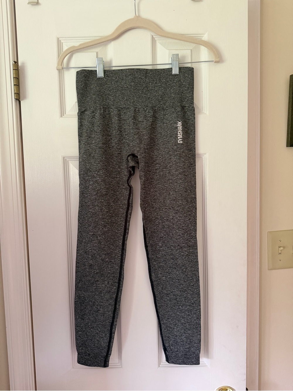 Gymshark Charcoal Gray Seamless High-Waist Leggings